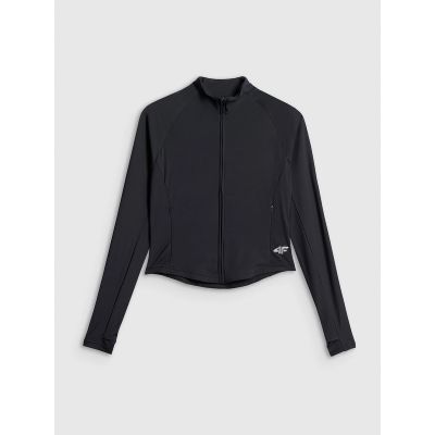 7. Damen-Trainings-Sweatshirt, schmal geschnitten, schnelltrocknend, Größe 4F 4FRSS26TFSWF0949-20S
