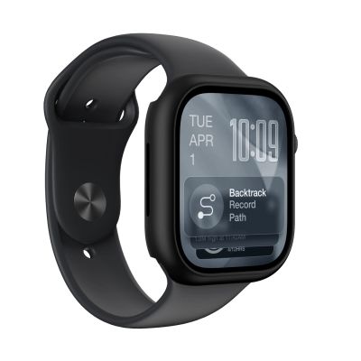 3. AmazingThing Minimalistische Schutzhülle für Apple Watch Series 11 46 mm – Schwarz