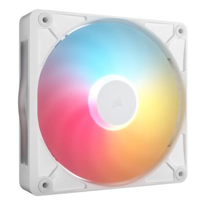 Corsair iCUE LINK RX140 II RGB PWM PC-Lüfter Erweiterungs-Gehäuselüfter 14 cm Weiß 1 Stück.