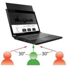 Mobilis 016229 Bildschirmfilter für 35,8 cm (14,1") Laptops, rahmenloser Sichtschutzfilter für Displays