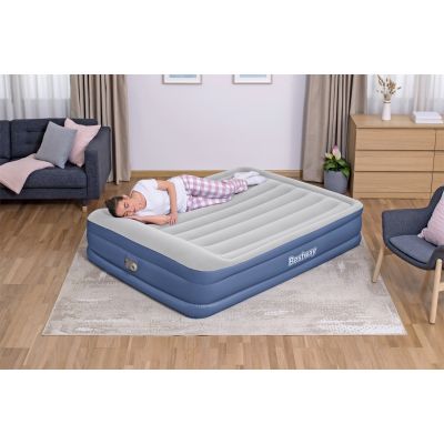 24. Bestway 67630 / 23 Luftmatratze Doppelmatratze Blau, Weiß Unisex