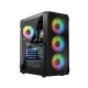 3. LOGIC LOGIC PORTOS ARGB MIDI USB 3.0 SCHWARZES GEHÄUSE