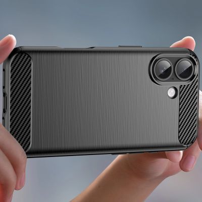 5. Carbon Case für iPhone 17 - Schwarz