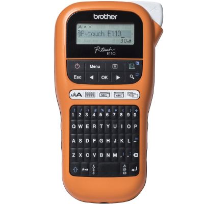 11. Brother PT-E110 Etikettendrucker, Thermotransfer, 180 x 180 dpi, 20 mm/s, HGe/TZe, QWERTY