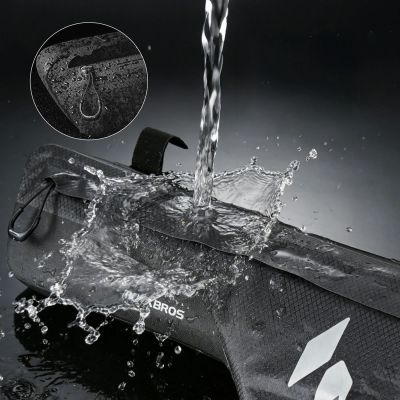 4. Rockbros AS-152 Unterrohrtasche – Wasserdicht, Schwarz