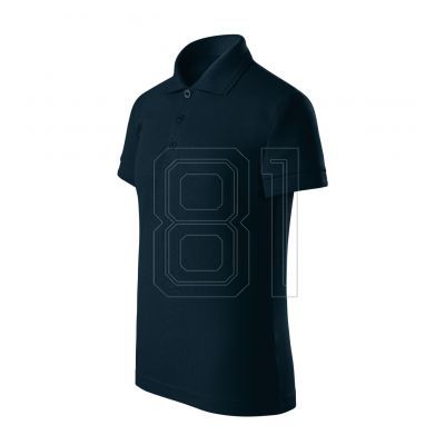 2. Malfini Pique Polo Free Jr MLI-F2202 Marineblaues Poloshirt