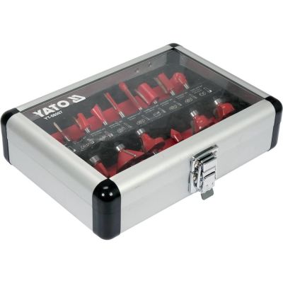 4. Yato YT-68007 Fräser-Set, 15-teilig.