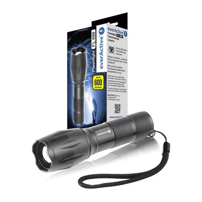 7. EVERACTIVE CREE XM-L2 LED-Handlampe 18650 / 3x AAA FL600
