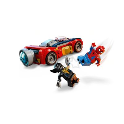 4. LEGO Marvel Super Heroes 76336 Wolverine als Venom und Spider-Man Auto