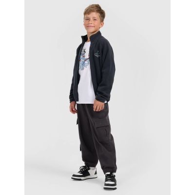 3. 4F Warmes Fleece mit Stehkragen für Jungen 4F 4FJRAW25TFLEM438-31S