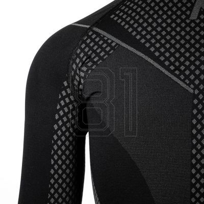 4. Alpinus Active Base Layer Thermoaktives T-Shirt Schwarz und Grau W GT43180