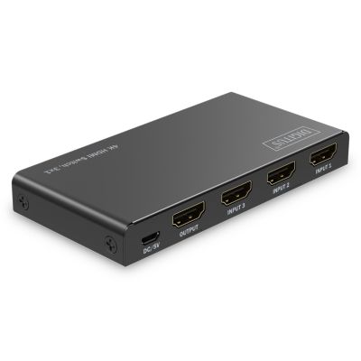3. Digitus 4K HDMI-Switch, 3 x 1