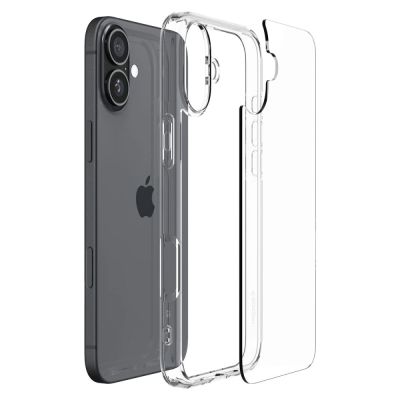 6. Spigen Ultra Hybrid-Hülle für iPhone 16 – transparent