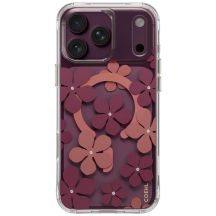 Uniq Coehl Mila Magnetische Ladehülle für iPhone 18 Pro Max / 17 Pro Max – Burgunderrot