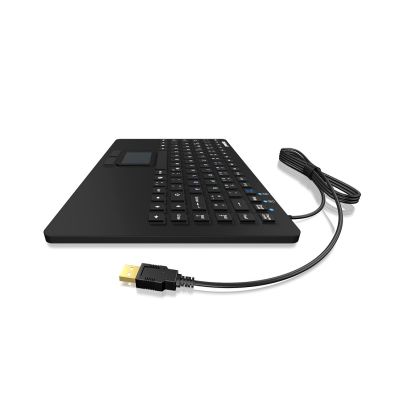 2. KeySonic KSK-5230 IN (DE) Office-Tastatur USB QWERTZ Deutsch Schwarz