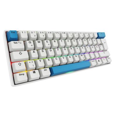 10. Sharkoon Skiller SGK50 S4 Gen2 PBT Wei-Gel RGB Gaming-Tastatur