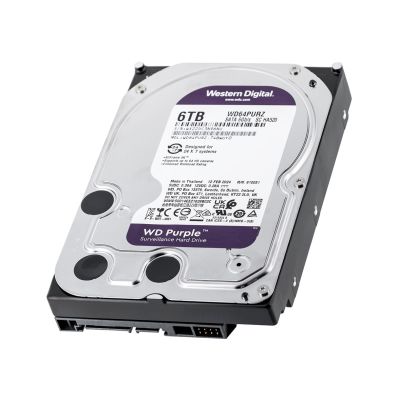 5. WD Purple WD64PURZ HDD (6 TB ; 3,5"; 256 MB; 5400 U/min)