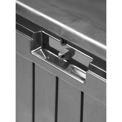 8. Gartenkasten 290L, Karton, Anthrazit