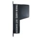 24. Wandmontierter Boxschutzschild DBX-W-10