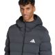 11. adidas Helionic Climawarm Stretch-Daunenjacke mit Kapuze für Herren, Schwarz, JN2114