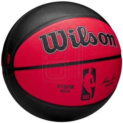 2. Wilson NBA Team City Edition Miami Heat WZ4024216XB basketball