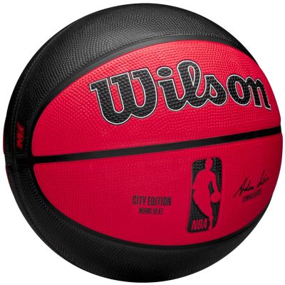 2. Wilson NBA Team City Edition Miami Heat Basketball WZ4024216XB