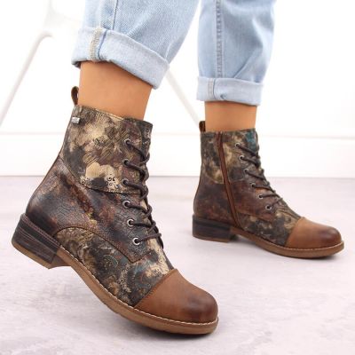 35. Rieker W RKR722 isolierte Stiefeletten