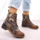 35. Rieker W RKR722 isolierte Stiefeletten