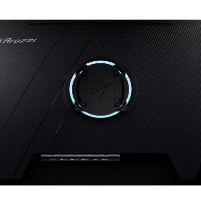 10. Arozzi Nova 32"-Monitor mit IPS-Panel, QHD-Anschluss, 16:9, 180 Hz, 1 ms Reaktionszeit, 2560 x 1440 Pixel, 300 cd/m² Helligkeit, 2 HDMI-Anschlüsse, Schwarz