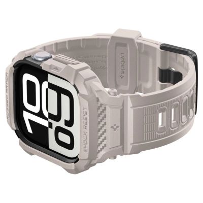 10. Spigen Rugged Armor Pro Armband für Apple Watch 42 mm – Beige