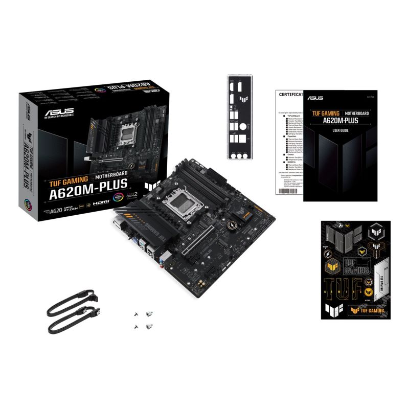 17. ASUS TUF GAMING A620M-PLUS AMD A620 Sockel AM5 Micro-ATX