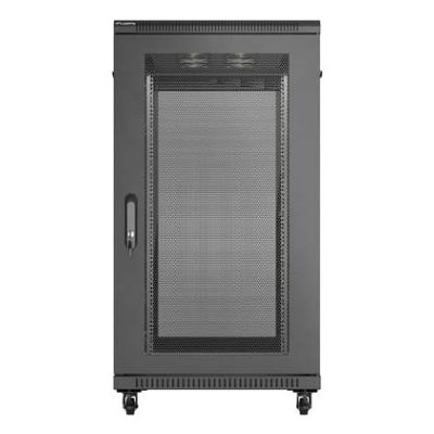 8. Lanberg FF01-6222-23B 22U Rack, freistehend, schwarz
