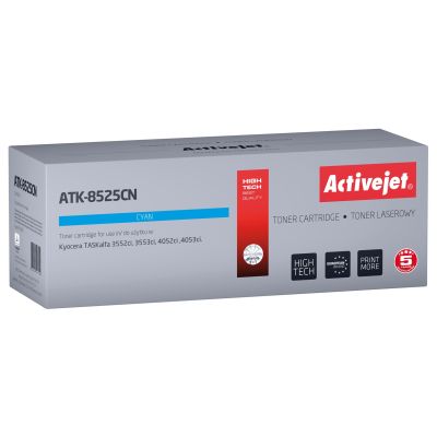 Activejet ATK-8525CN Toner (ersetzt Kyocera TK-8525C; Supreme; 20.000 Seiten; blau)