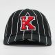 3. Karl Kani KK Retro Patch Nadelstreifenkappe 7004415
