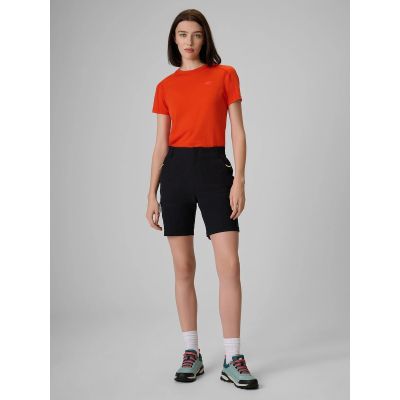 3. Schnelltrocknende Trekkingshorts für Damen 4F 4FWSS26TFSHF1572-20S