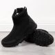 2. Schwarze, wasserdichte Herren-Schneestiefel DK