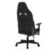 6. SENSE7 Vanguard Gaming-Stuhl, gepolsterter Sitz, Schwarz