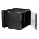 11. Extralink - 19" 12U 600x600 AZH Schwarzer Wandschrank