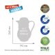 6. ROTPUNKT Thermoskanne, 1,0 l, BLACK CHERRY (SCHWAR