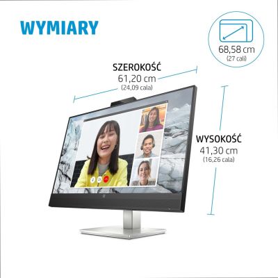 6. HP LED-MONITOR 27" E27m G4 (40Z29AA)