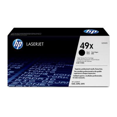 9. Originale schwarze Tonerkartusche für HP 49X LaserJet XL