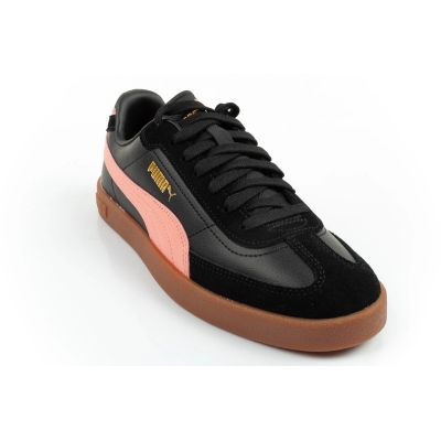 3. Puma Damen-Sportschuhe Club II Era Sneaker, schwarz, modisches Leder