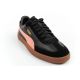 3. Puma Damen-Sportschuhe Club II Era Sneaker, schwarz, modisches Leder
