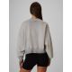 2. Locker geschnittenes Damen-Sweatshirt ohne Kapuze 4F 4FRSS26TSWSF2991-26S