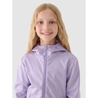 6. Winddichte Softshelljacke mit NeoDry 5000 Membran für Mädchen 4F Junior 4FJWAW24TSOFF261-51S
