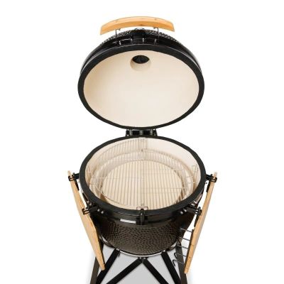 6. KAMADO BONO LIMITED 64 cm Grill mit 6 Zubehörteilen