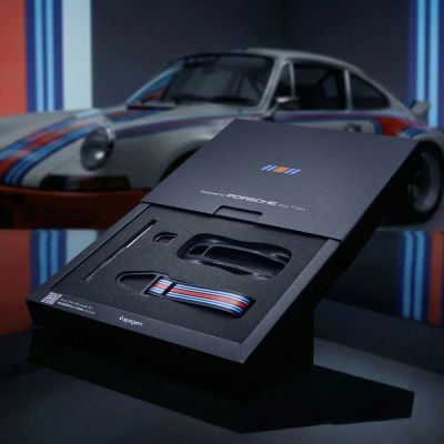 8. Spigen Porsche Schlüsselanhängerhülle PK100 für Autoschlüssel – schwarz