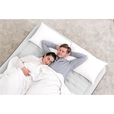 7. Bestway 69050 / 23 Luftmatratze Doppelmatratze Grau, Weiß Unisex