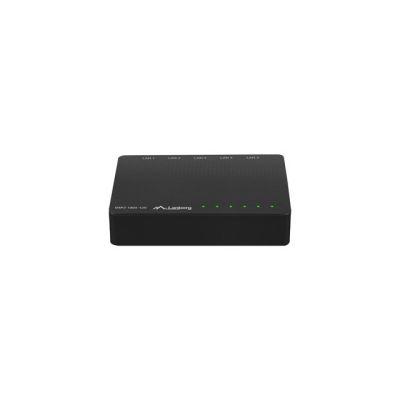 LANBERG SWITCH DSP2-1005-12V (5-PORT, 12V, 1GB/S)