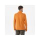 4. MILLET M Seneca Fleece Po Orange Sweatshirt